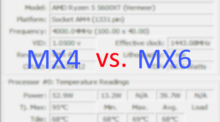 Arctic MX4 vs. Arctic MX6 im Test